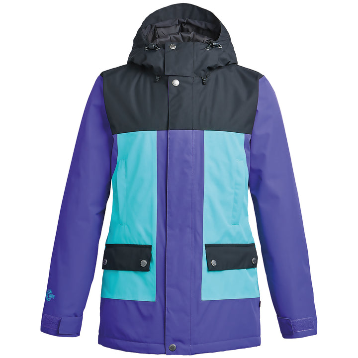 Airblaster Sassy Beast Jacket - Women's Purple Turquoise
