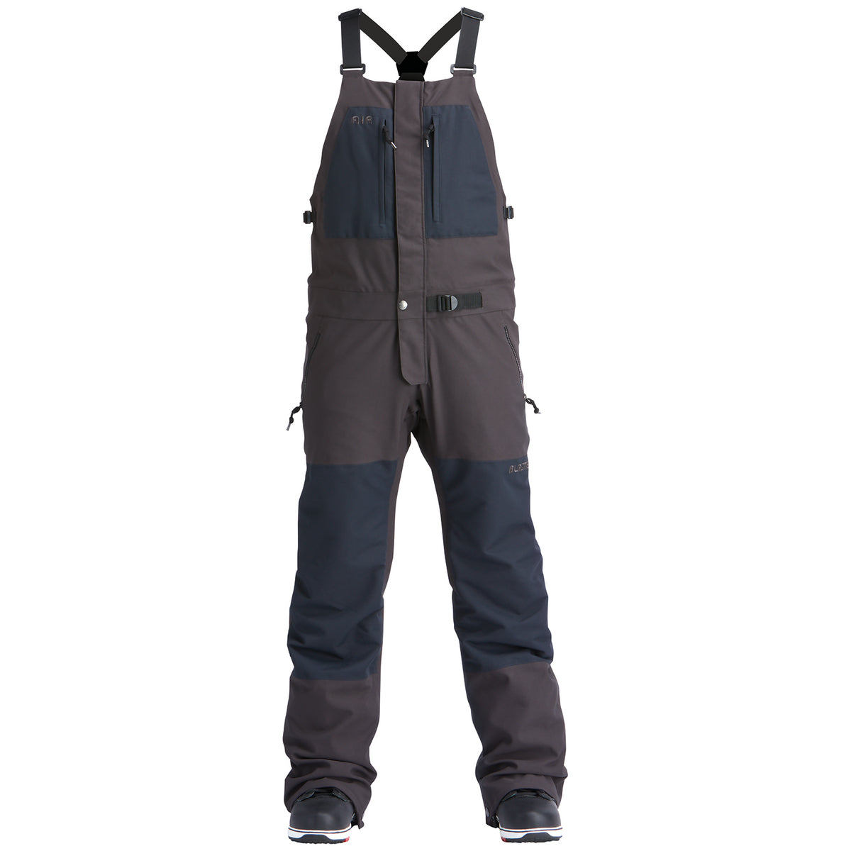 Airblaster Stretch Krill Bib Pants Vintage Black