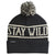 Airblaster Stay Wild Pom Beanie Black