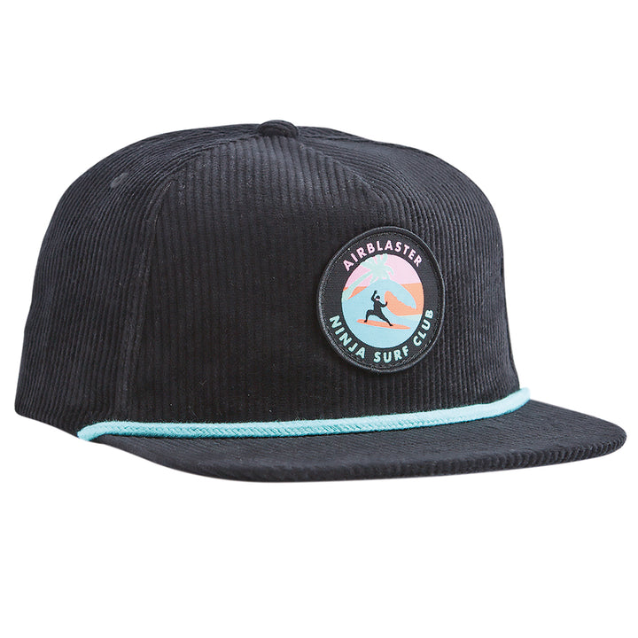 Airblaster Ninja Surf Club Corduroy Hat Black