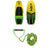 Idol Surf Shovel Wakesurf Board + Proline x evo LGS Surf Handle w/ 25 ft Air Line