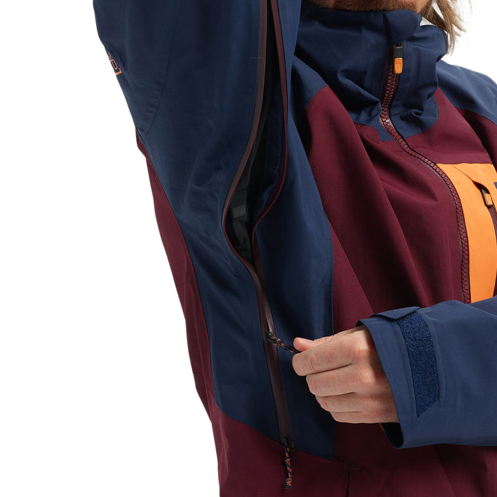 Burton AK 2L GORE-TEX Cyclic Jacket Port Royal/Dress Blue/Russet Orange