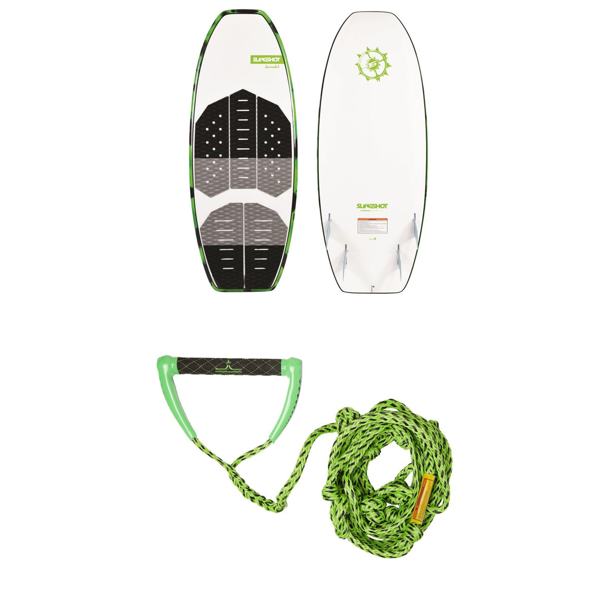 Slingshot Gnarwhal Wakesurf Board 2019 + Free evo Surf Rope
