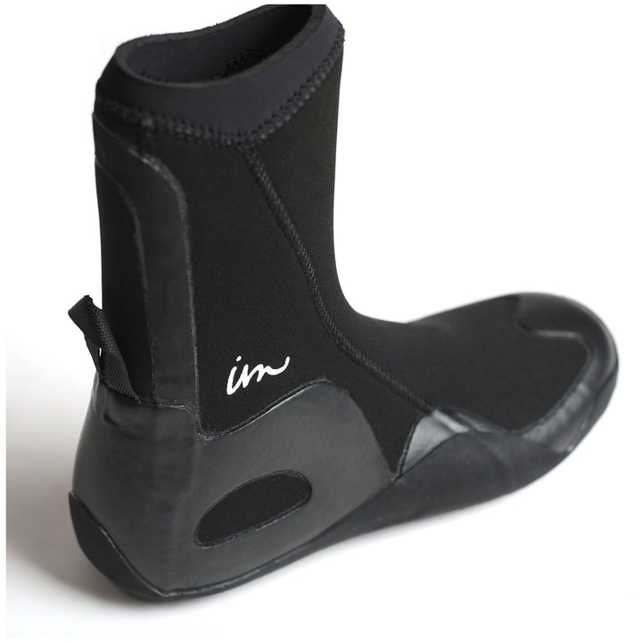 Imperial Motion 5mm Lux Round Toe Wetsuit Booties Black
