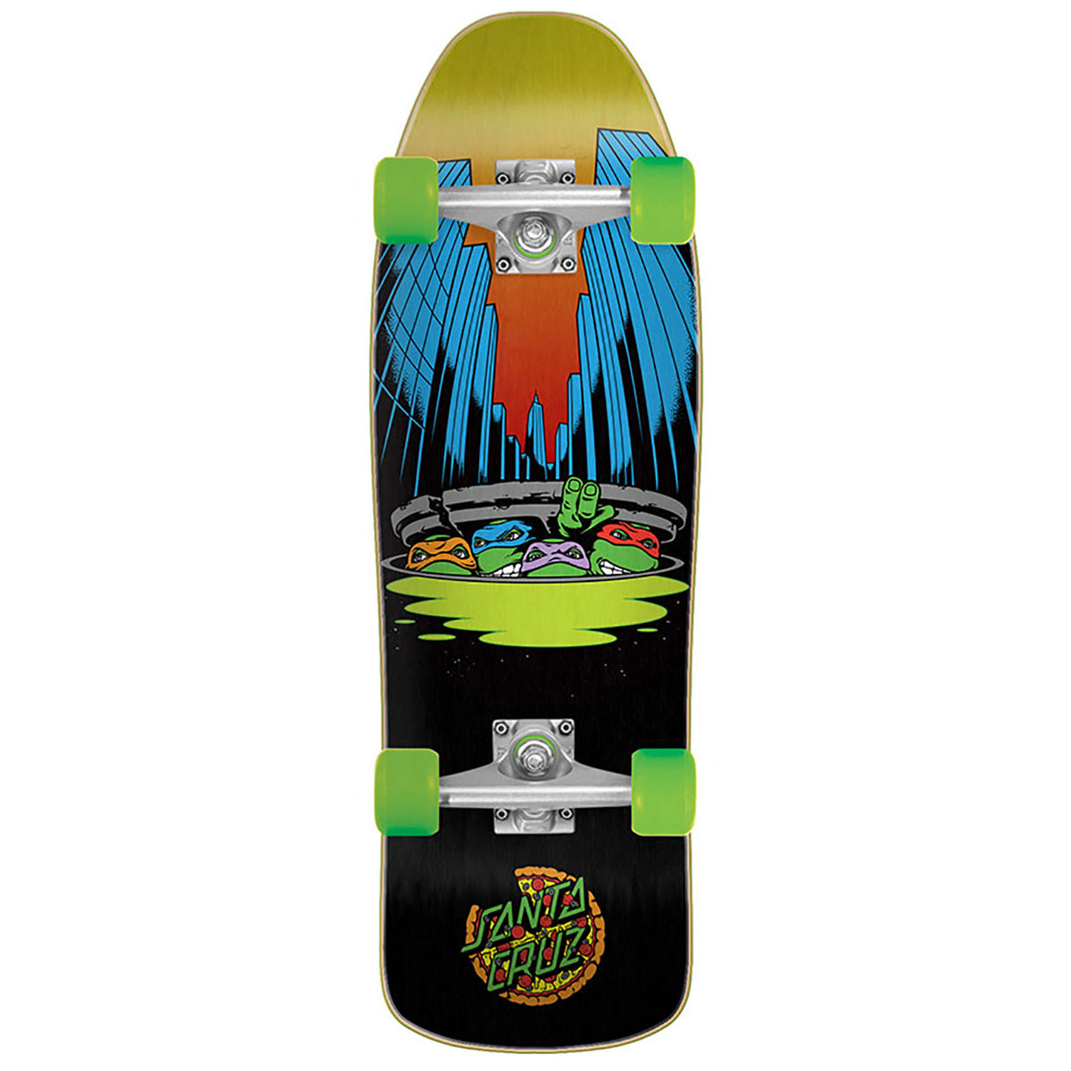 Santa Cruz TMNT Ninja Turtles 8.39 Skateboard Complete