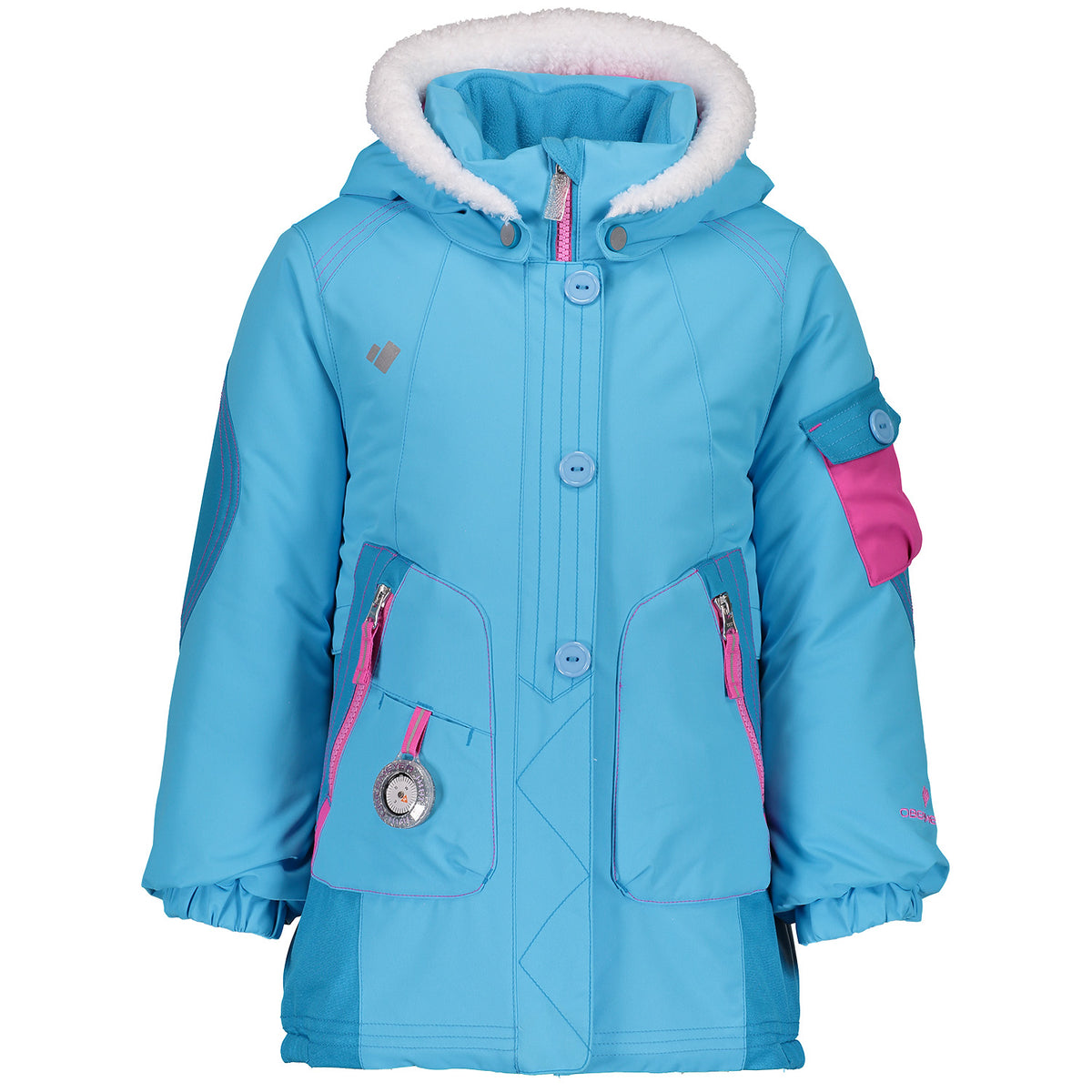 Obermeyer Pop Star Jacket - Little Girls' Unicorn Sky