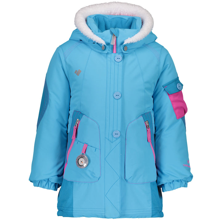 Obermeyer Pop Star Jacket - Little Girls' Unicorn Sky