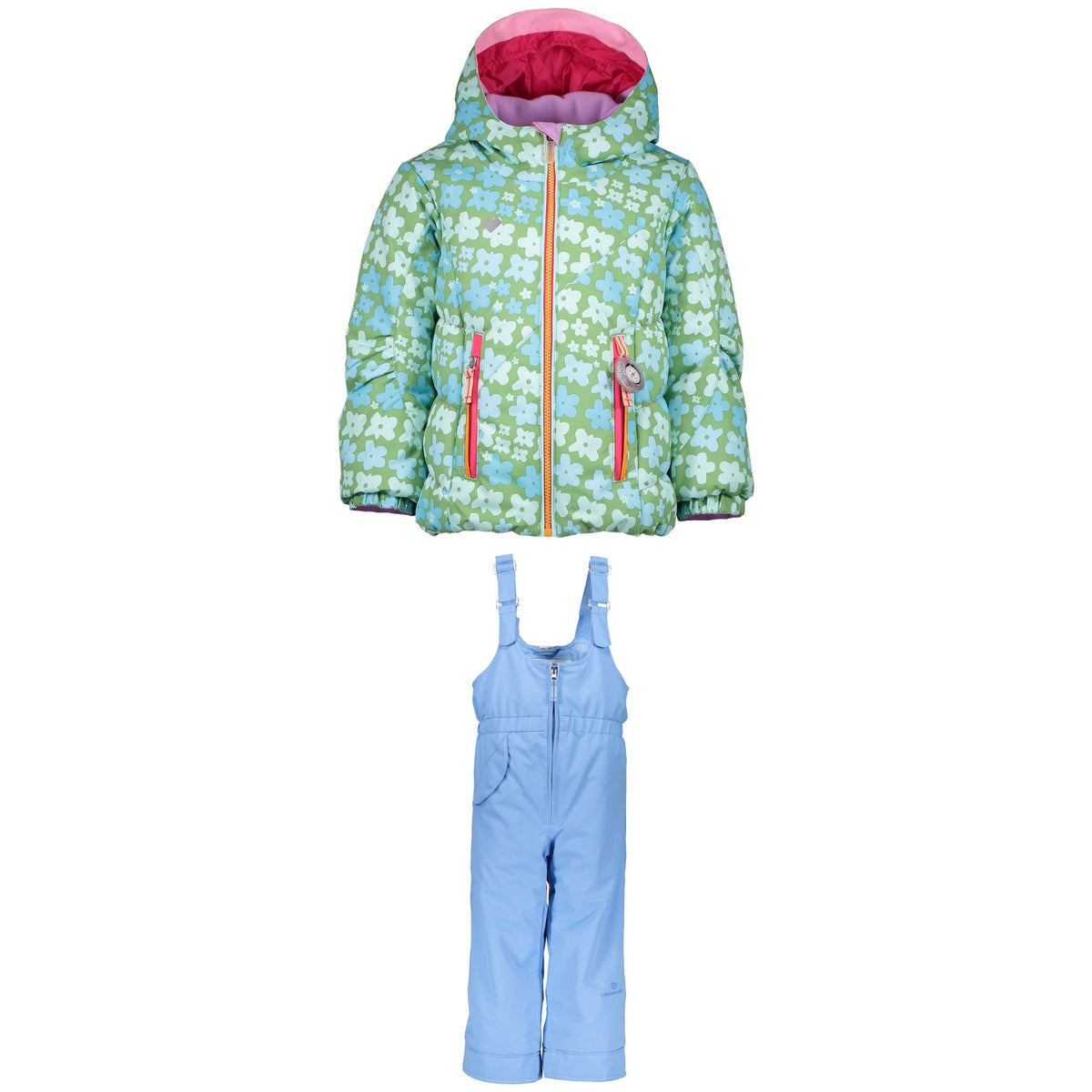 Obermeyer Cakewalk Jacket + Snoverall Pants - Little Girls'