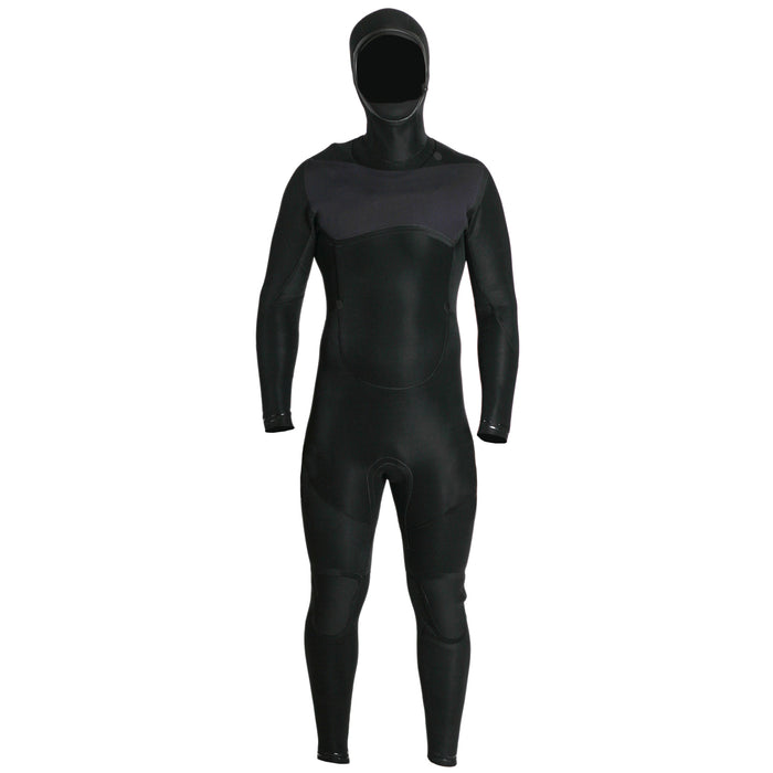 Imperial Motion 5/4/3 Lux Deluxe Hooded Chest Zip Wetsuit Black