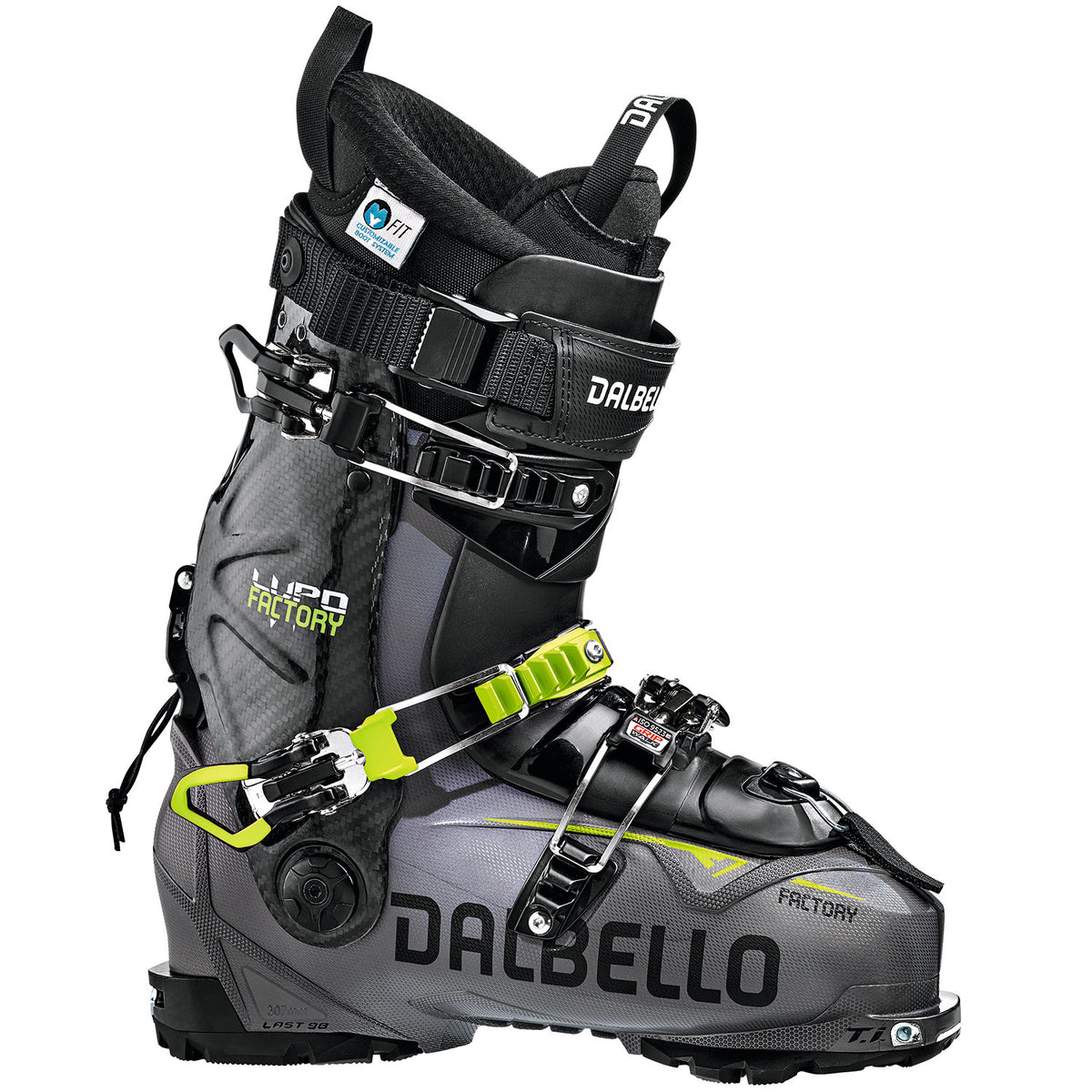 Dalbello Lupo Factory Alpine Touring Ski Boots 2021 Grey/Carbon