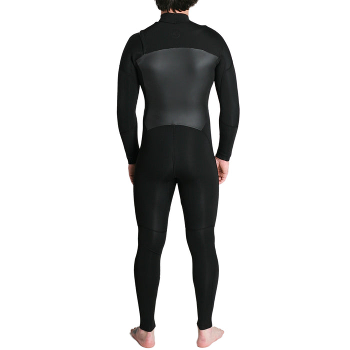 Imperial Motion 4/3 Lux Deluxe Chest Zip Wetsuit Black