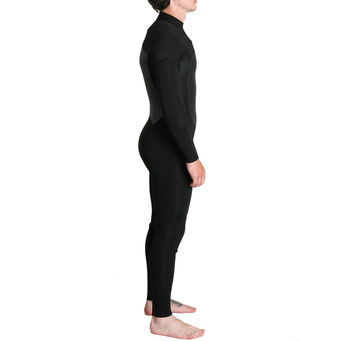 Imperial Motion 4/3 Lux Deluxe Chest Zip Wetsuit Black