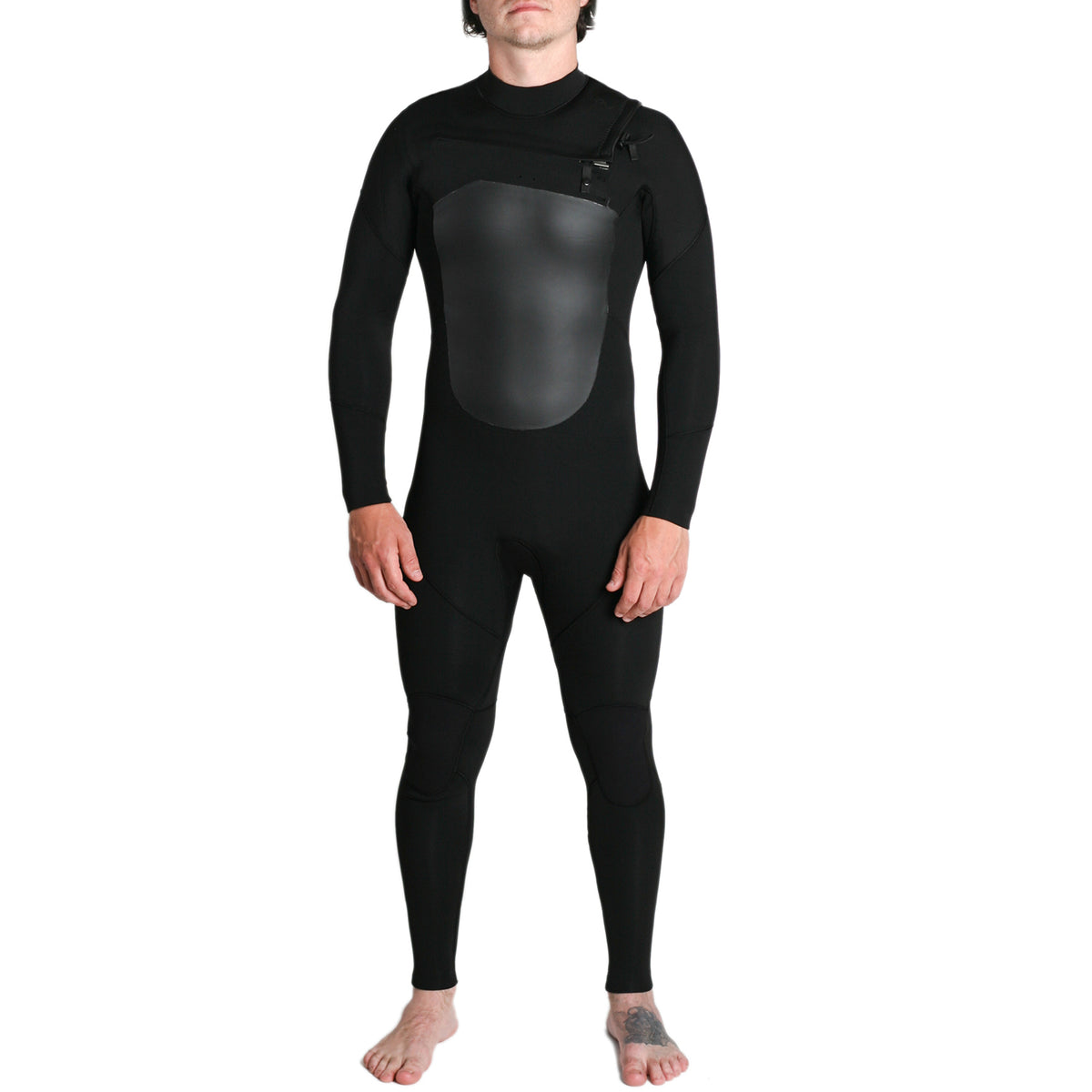 Imperial Motion 4/3 Lux Deluxe Chest Zip Wetsuit Black