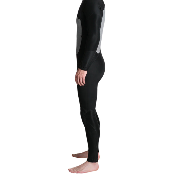 Imperial Motion 4/3 Lux Deluxe Chest Zip Wetsuit Black