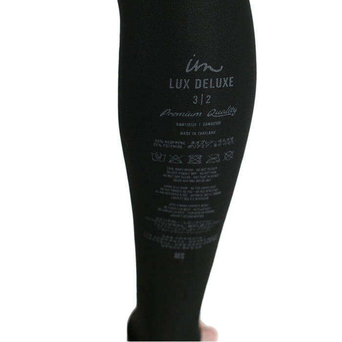 Imperial Motion 3/2 Lux Deluxe Back Zip Wetsuit Black