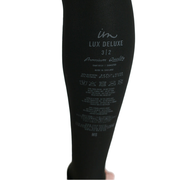 Imperial Motion 3/2 Lux Deluxe Back Zip Wetsuit Black