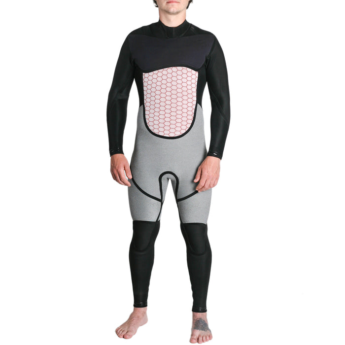 Imperial Motion 4/3 Lux Premier Chest Zip Wetsuit Black