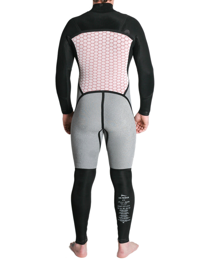 Imperial Motion 4/3 Lux Premier Chest Zip Wetsuit Black