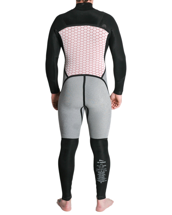 Imperial Motion 4/3 Lux Premier Chest Zip Wetsuit Black