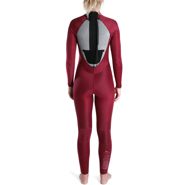 Imperial Motion 4/3 Luxxe Deluxe Back Zip Wetsuit - Women's Wine