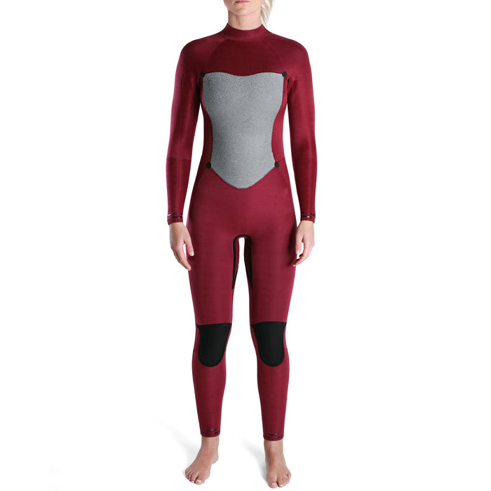 Imperial Motion 4/3 Luxxe Deluxe Back Zip Wetsuit - Women's Wine