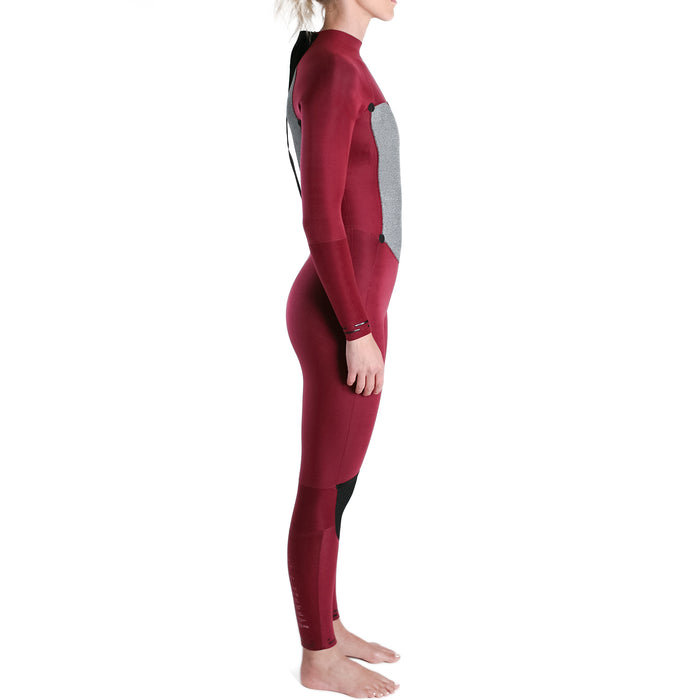 Imperial Motion 4/3 Luxxe Deluxe Back Zip Wetsuit - Women's Wine