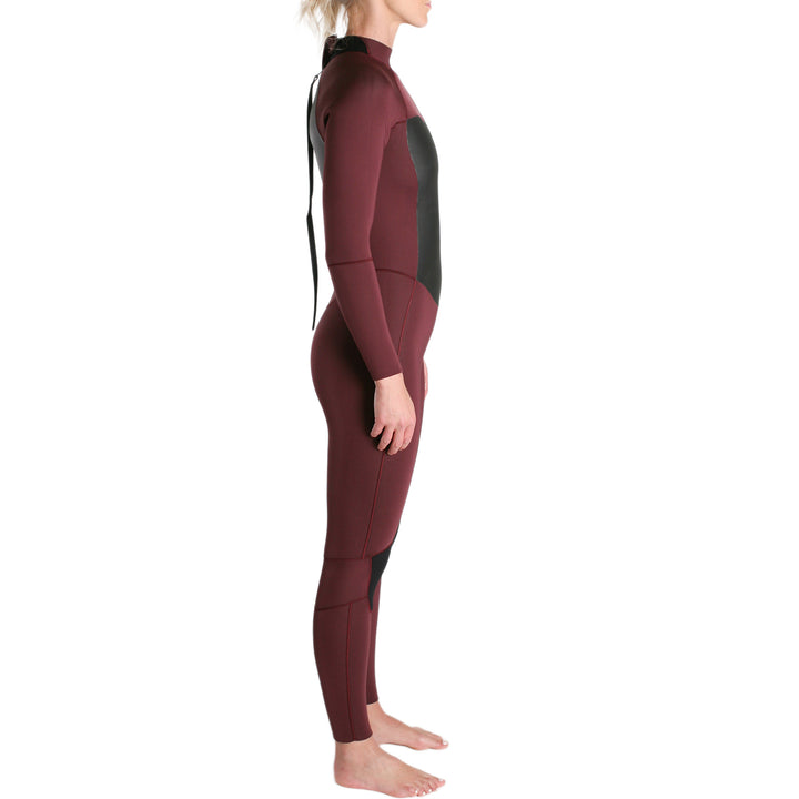 Imperial Motion 4/3 Luxxe Deluxe Back Zip Wetsuit - Women's Wine