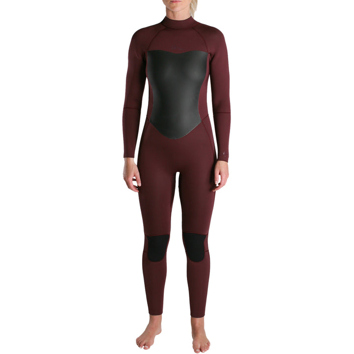 Imperial Motion 4/3 Luxxe Deluxe Back Zip Wetsuit - Women's Wine
