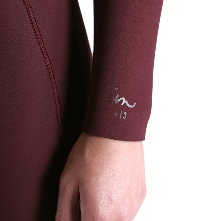 Imperial Motion 4/3 Luxxe Deluxe Back Zip Wetsuit - Women's Wine