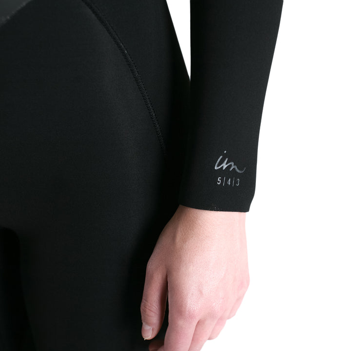 Imperial Motion 5/4/3 Luxxe Deluxe Back Zip Wetsuit - Women's Black