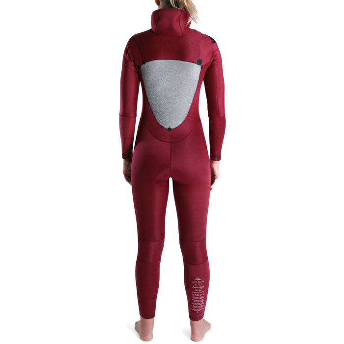 Imperial Motion 5/4/3 Luxxe Deluxe Hooded Chest Zip Wetsuit - Women's Black