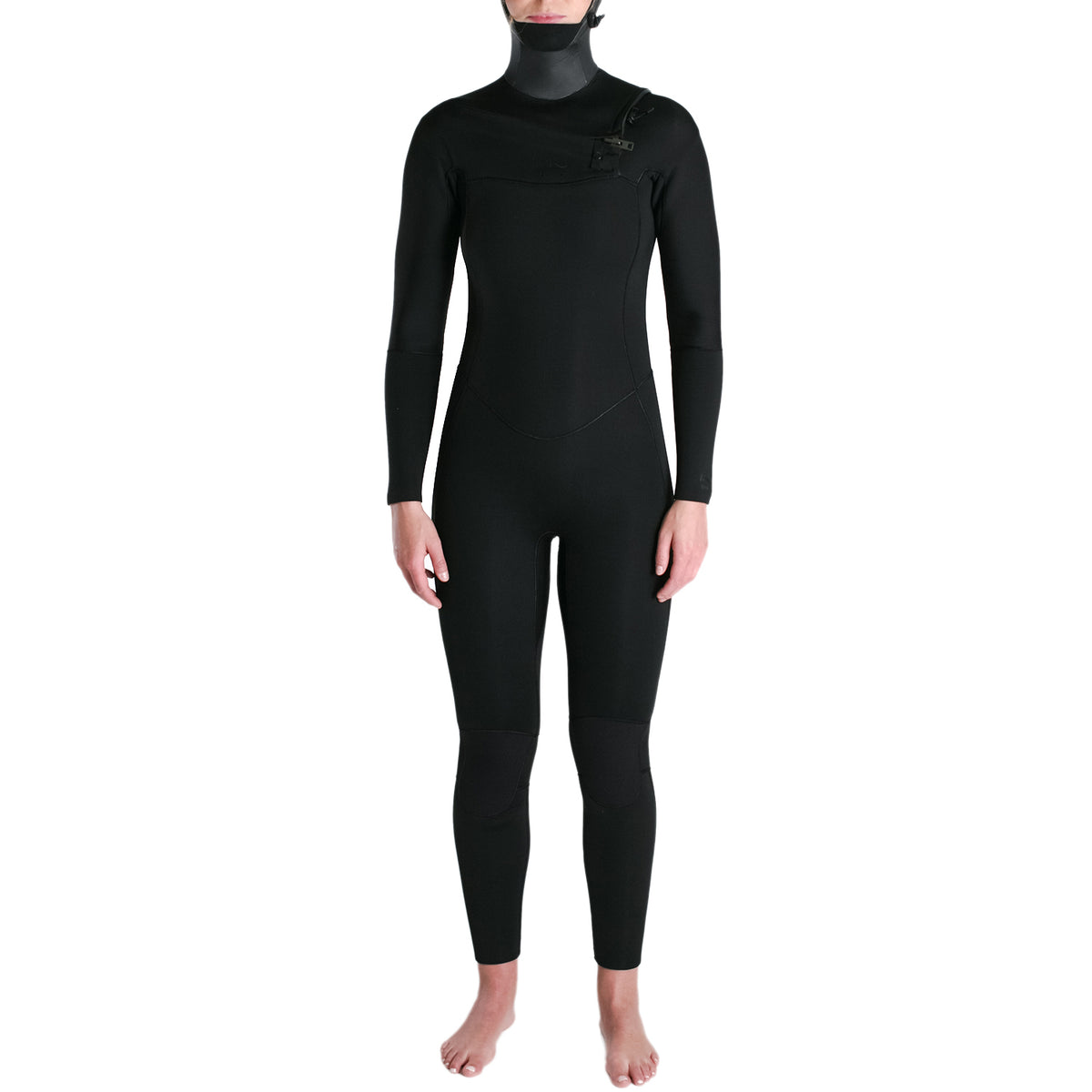Imperial Motion 5/4/3 Luxxe Deluxe Hooded Chest Zip Wetsuit - Women's Black
