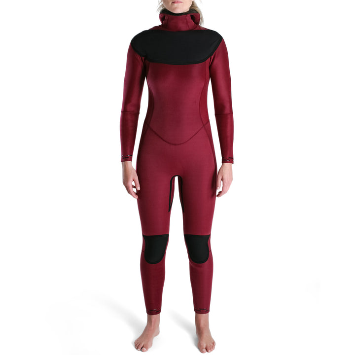Imperial Motion 5/4/3 Luxxe Deluxe Hooded Chest Zip Wetsuit - Women's Black