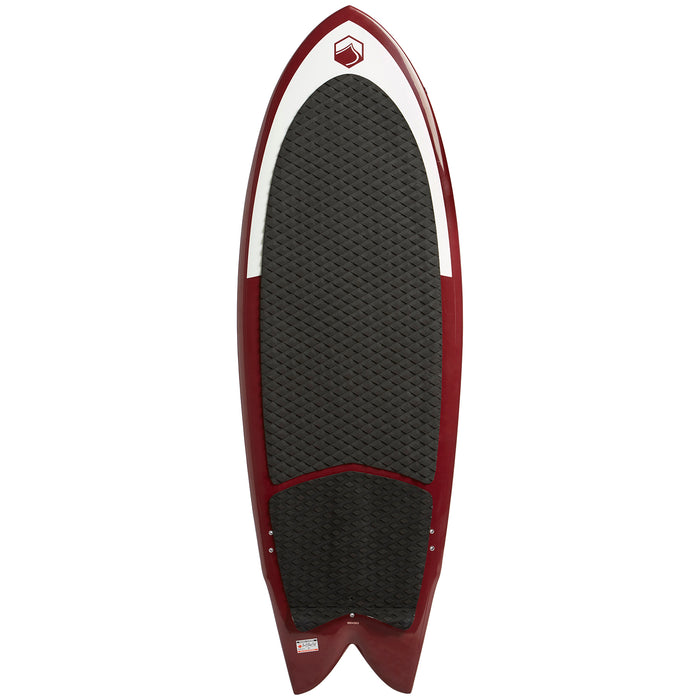 Liquid Force x evo Fish Wakesurf Board + Surf Rope