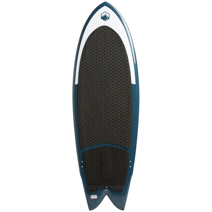 Liquid Force x evo Fish Wakesurf Board + Surf Rope