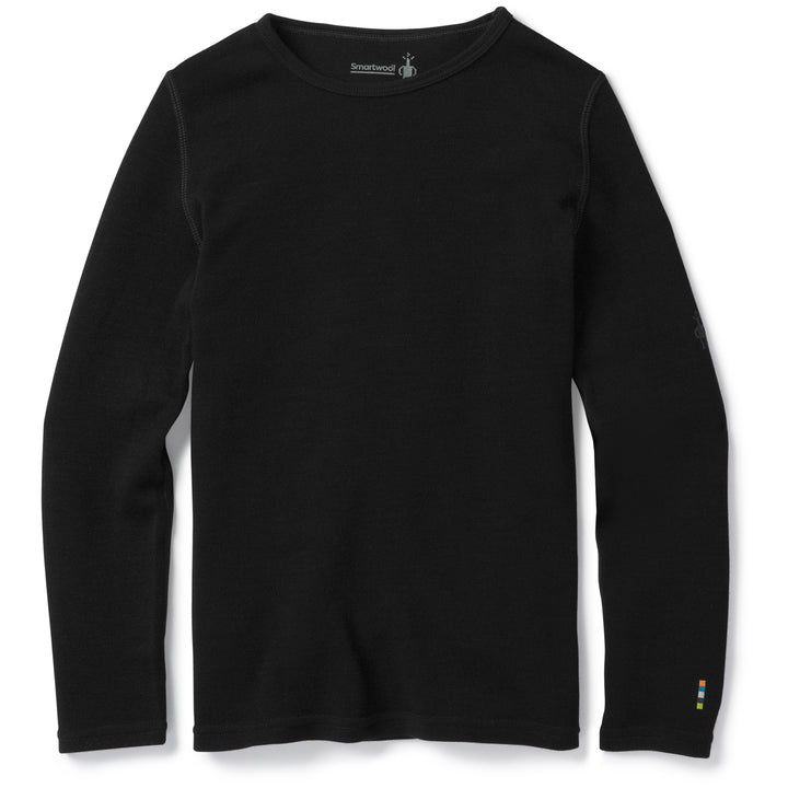 Smartwool Classic Thermal Merino Base Layer Crew Top - Kids' Black