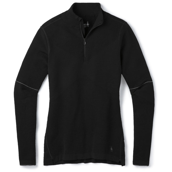 Smartwool Intraknit Merino 250 Thermal 1/4 Zip Baselayer Top - Women's Black