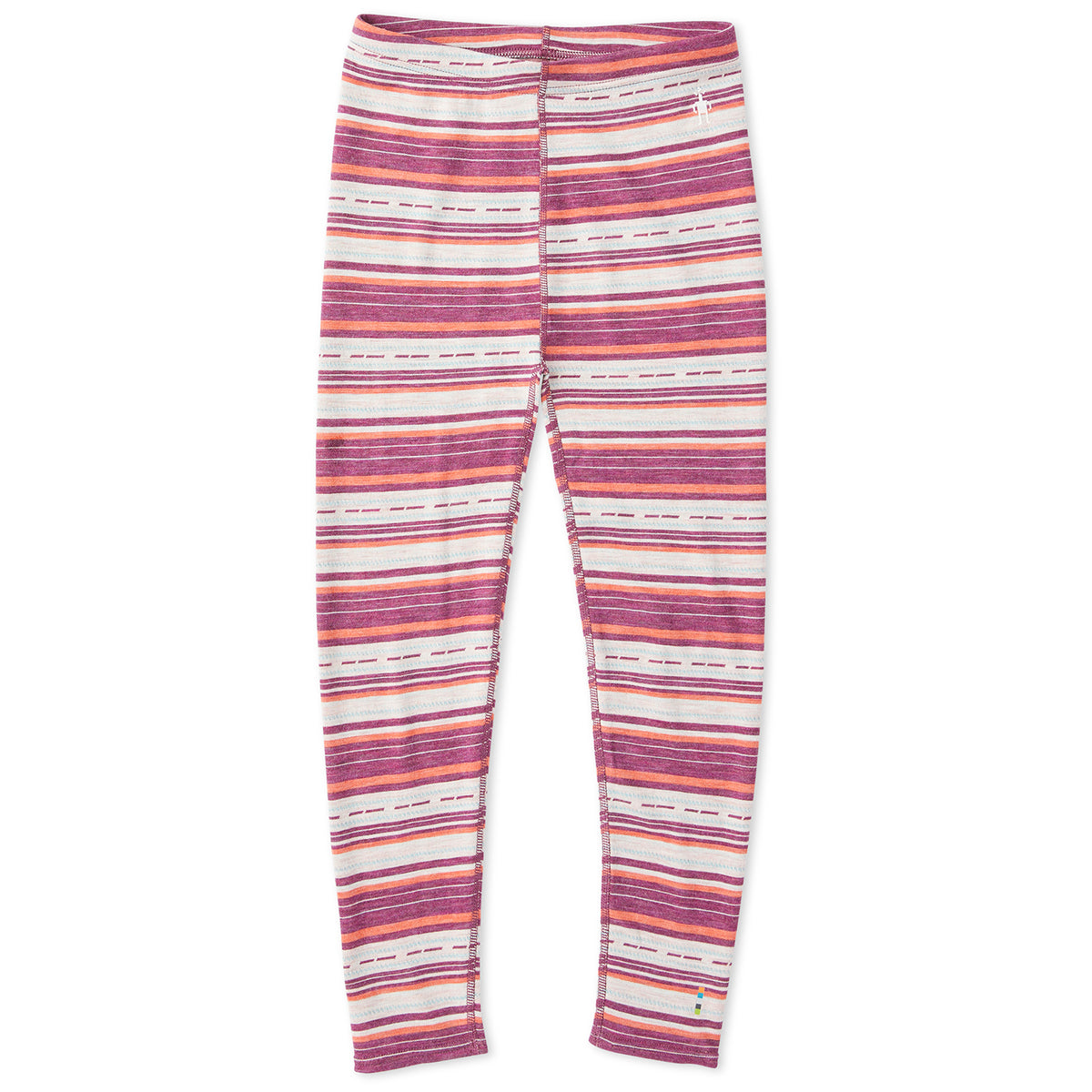 Smartwool Merino 250 Baselayer Pattern Bottoms - Kids' Habanero Margarita