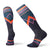 Smartwool PhD® Ski Ultra Light Pattern Socks - Women's Deep Navy