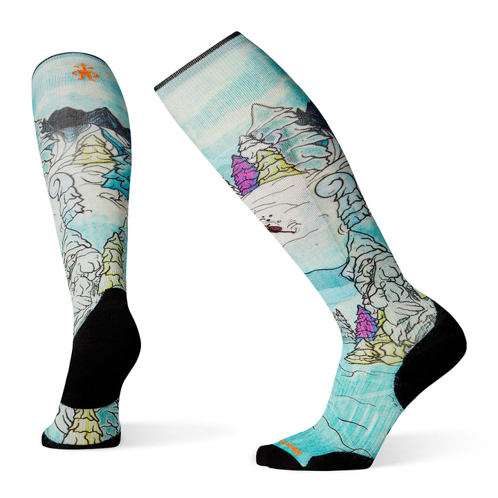 Smartwool PhD® Ski Light Elite Pow Days Print Socks Multi Color