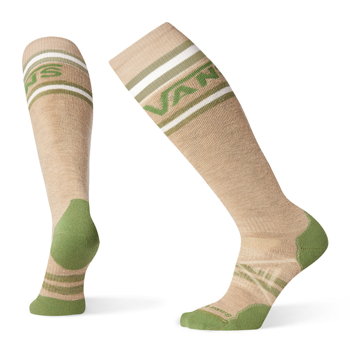 Smartwool PhD® Snow VANS Stripes Medium Socks Oatmeal