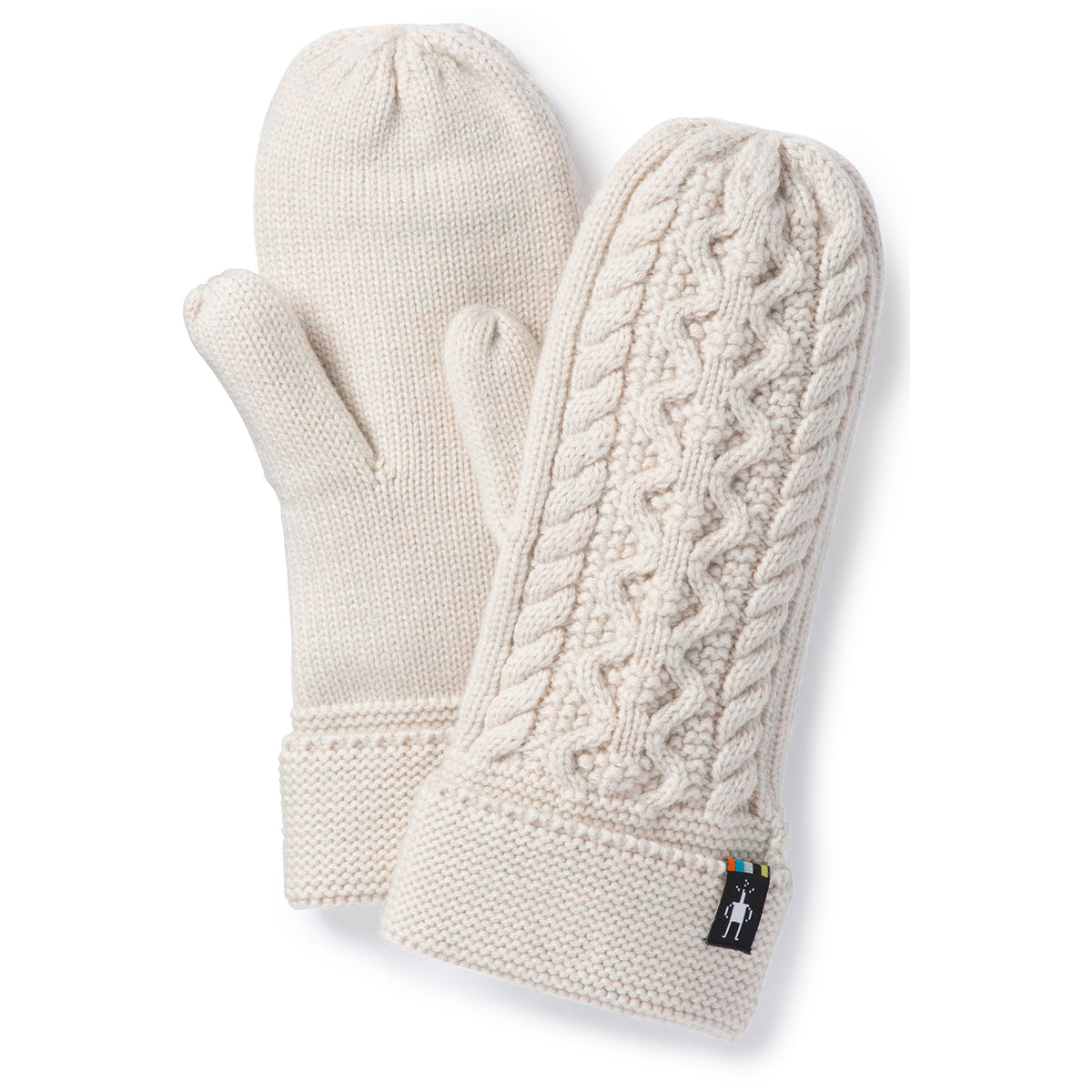 Smartwool Bunny Slope Mittens - Women's Moonbeam Heather