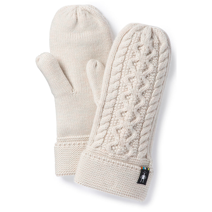 Smartwool Bunny Slope Mittens - Women's Moonbeam Heather