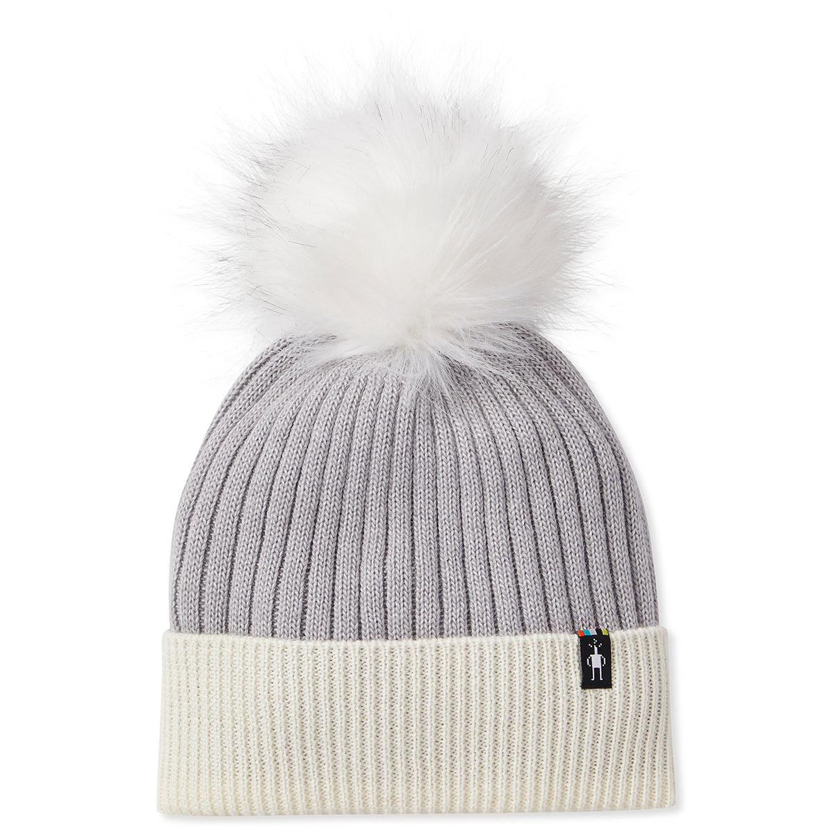 Smartwool Powder Pass Beanie Light Gray Heather