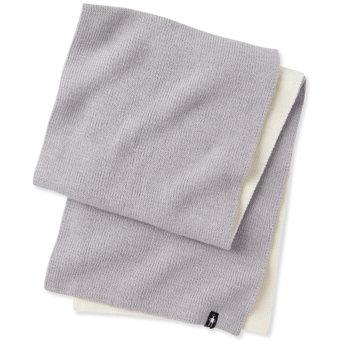 Smartwool Powder Pass Scarf Light Gray Heather