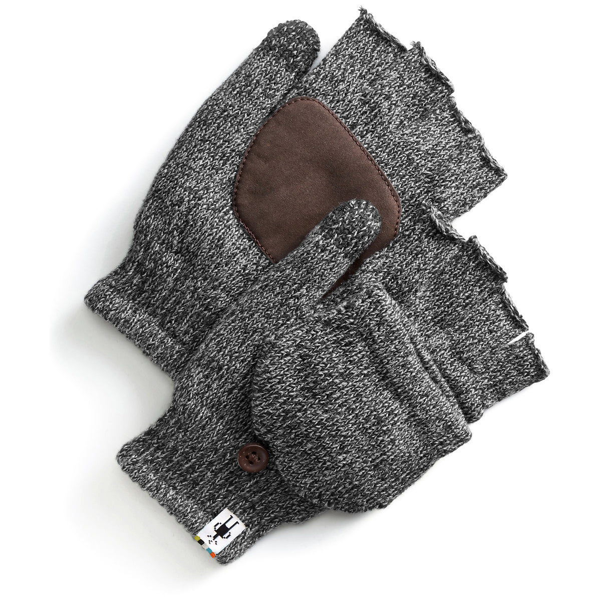 Smartwool Cozy Grip Flip Mittens Black