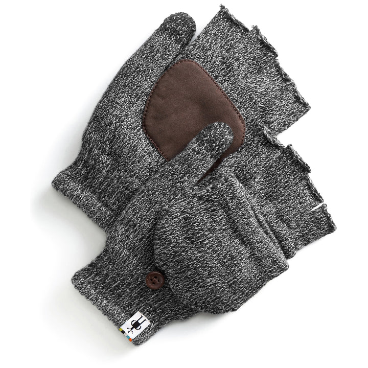 Smartwool Cozy Grip Flip Mittens Black