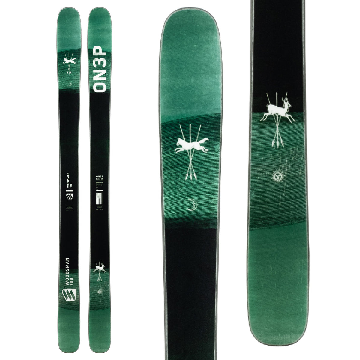 ON3P Woodsman 108 Skis 2020