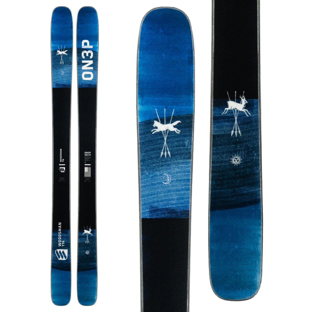 ON3P Woodsman 116 Skis 2020