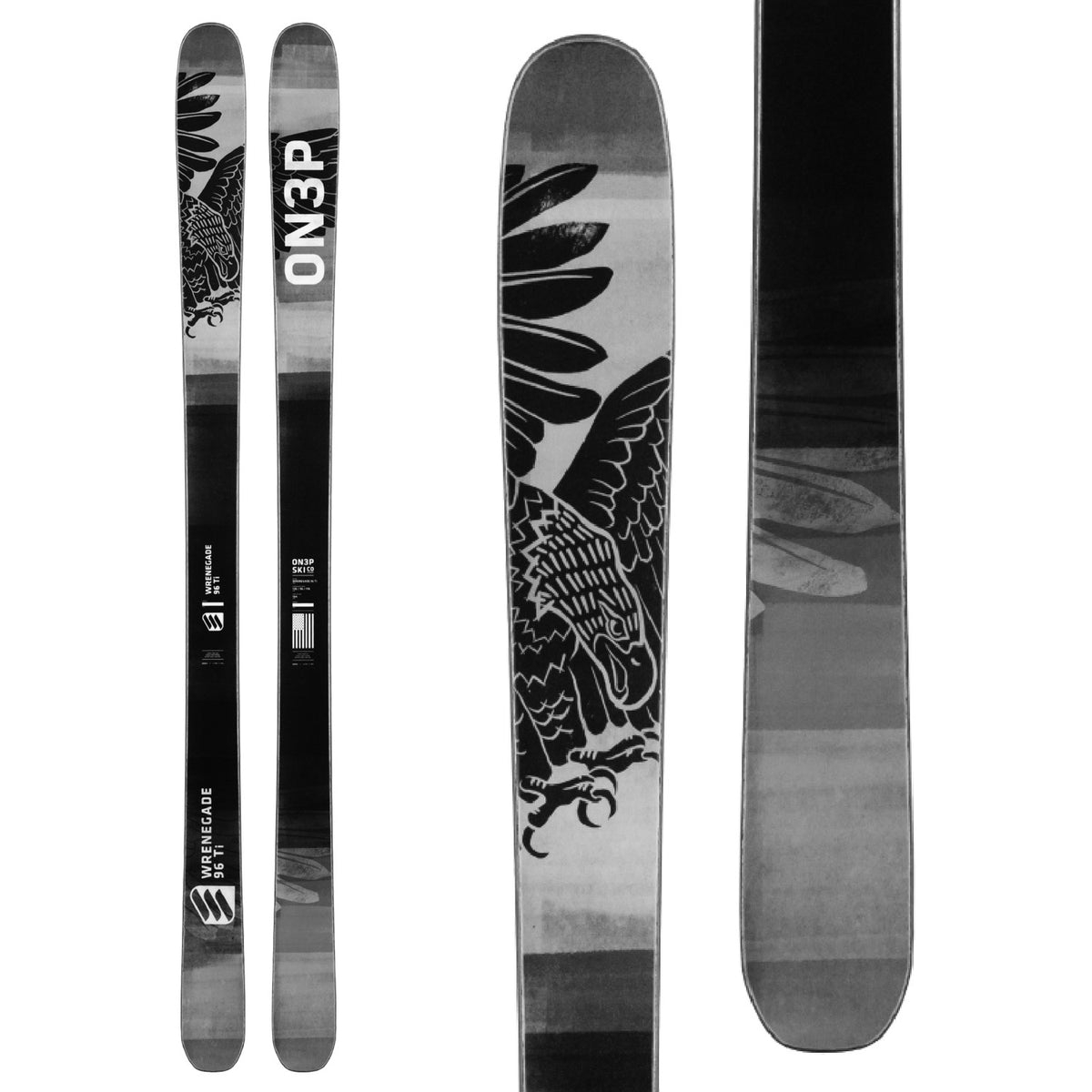 ON3P Wrenegade 96 Ti Skis 2020